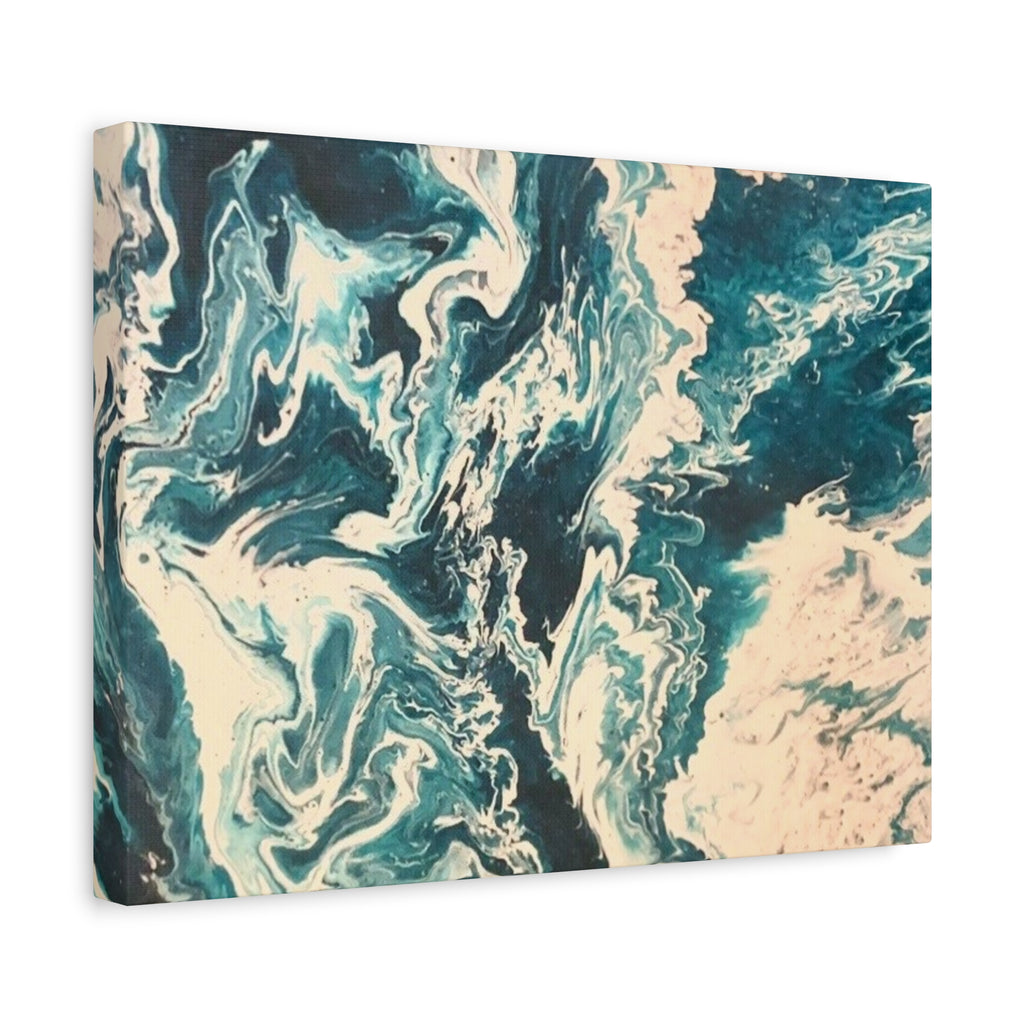 Frequency Shift | Higher Than The Ceiling Abstract Canvas Art