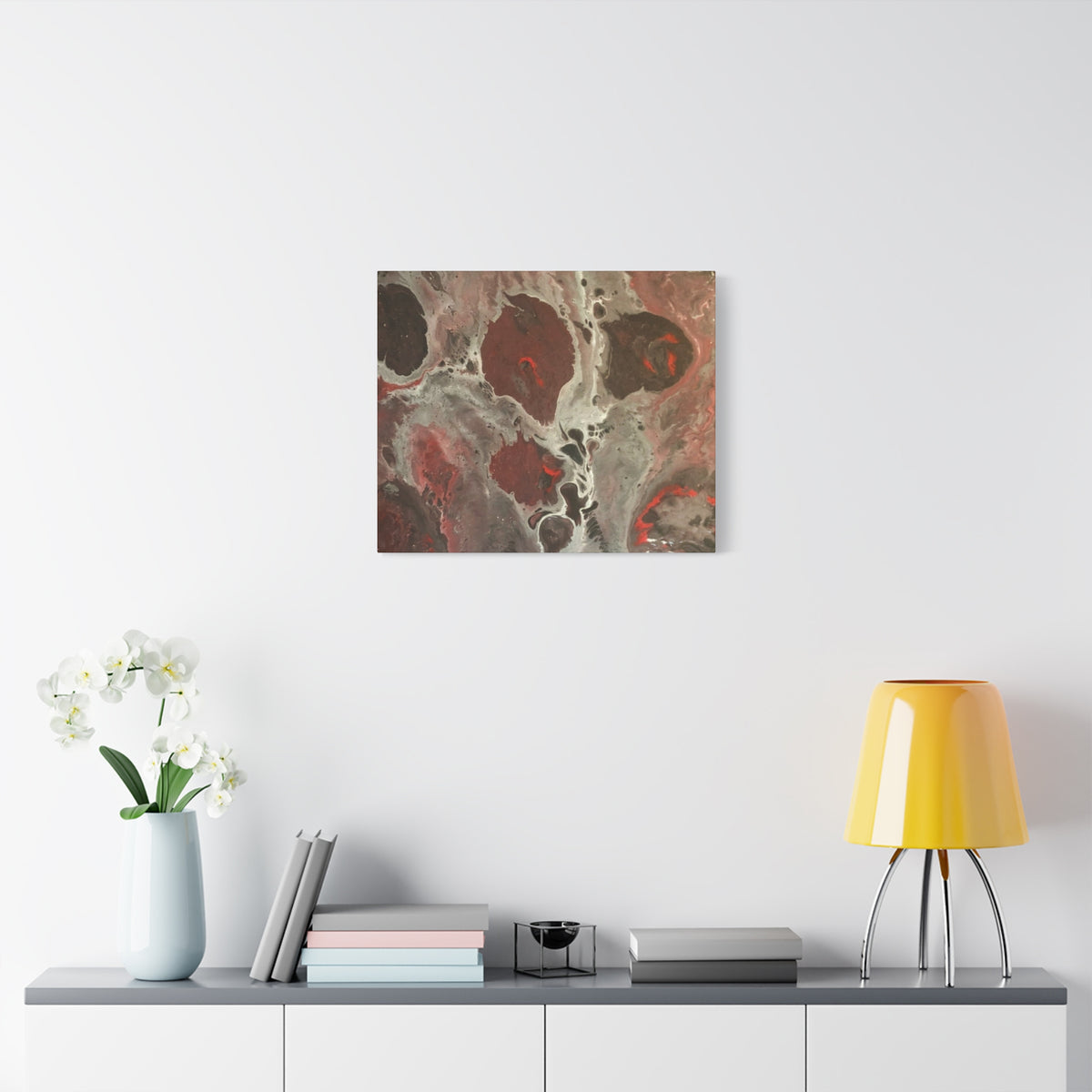 Ember Within | Higher Than The Ceiling Abstract Canvas Art