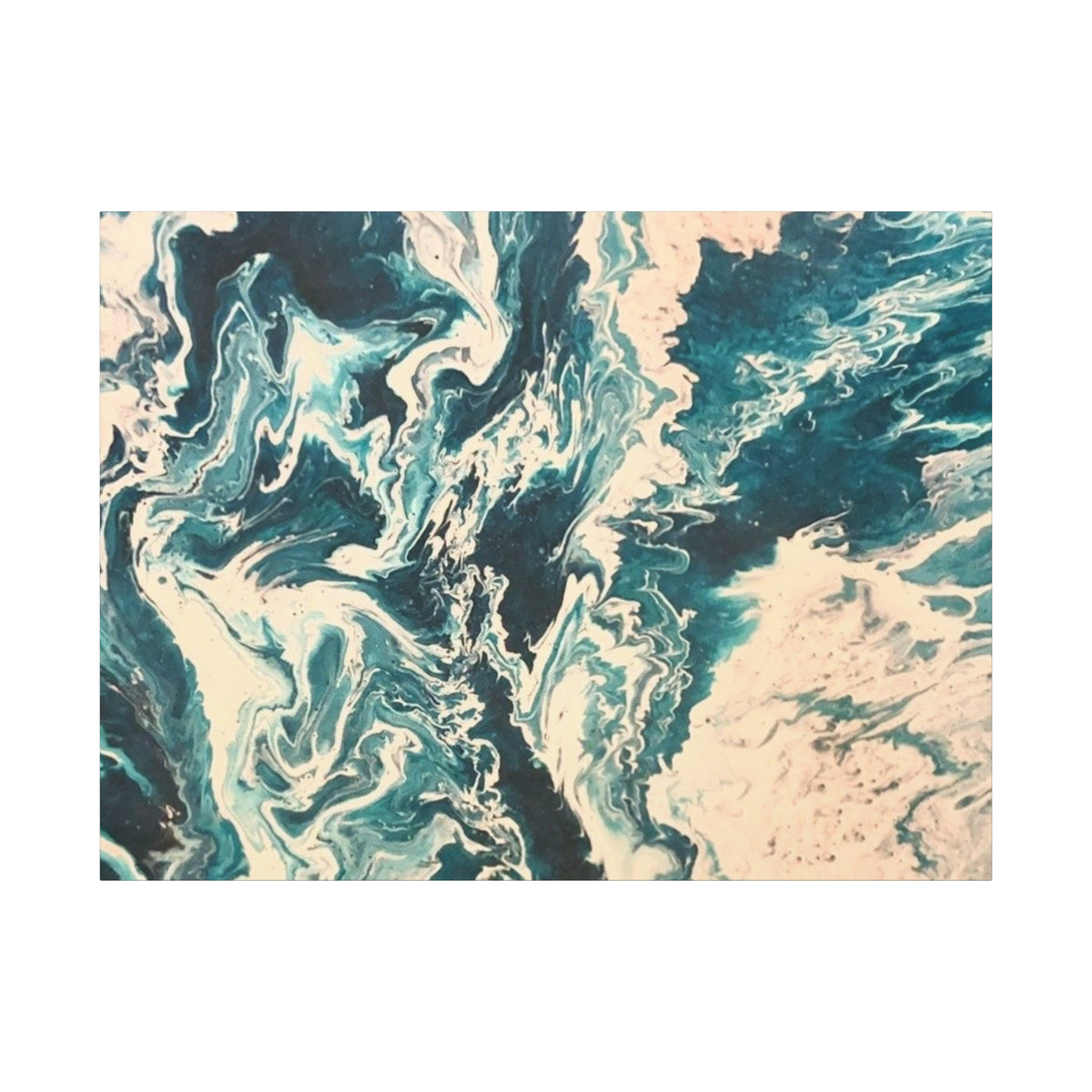 Frequency Shift | Higher Than The Ceiling Abstract Canvas Art