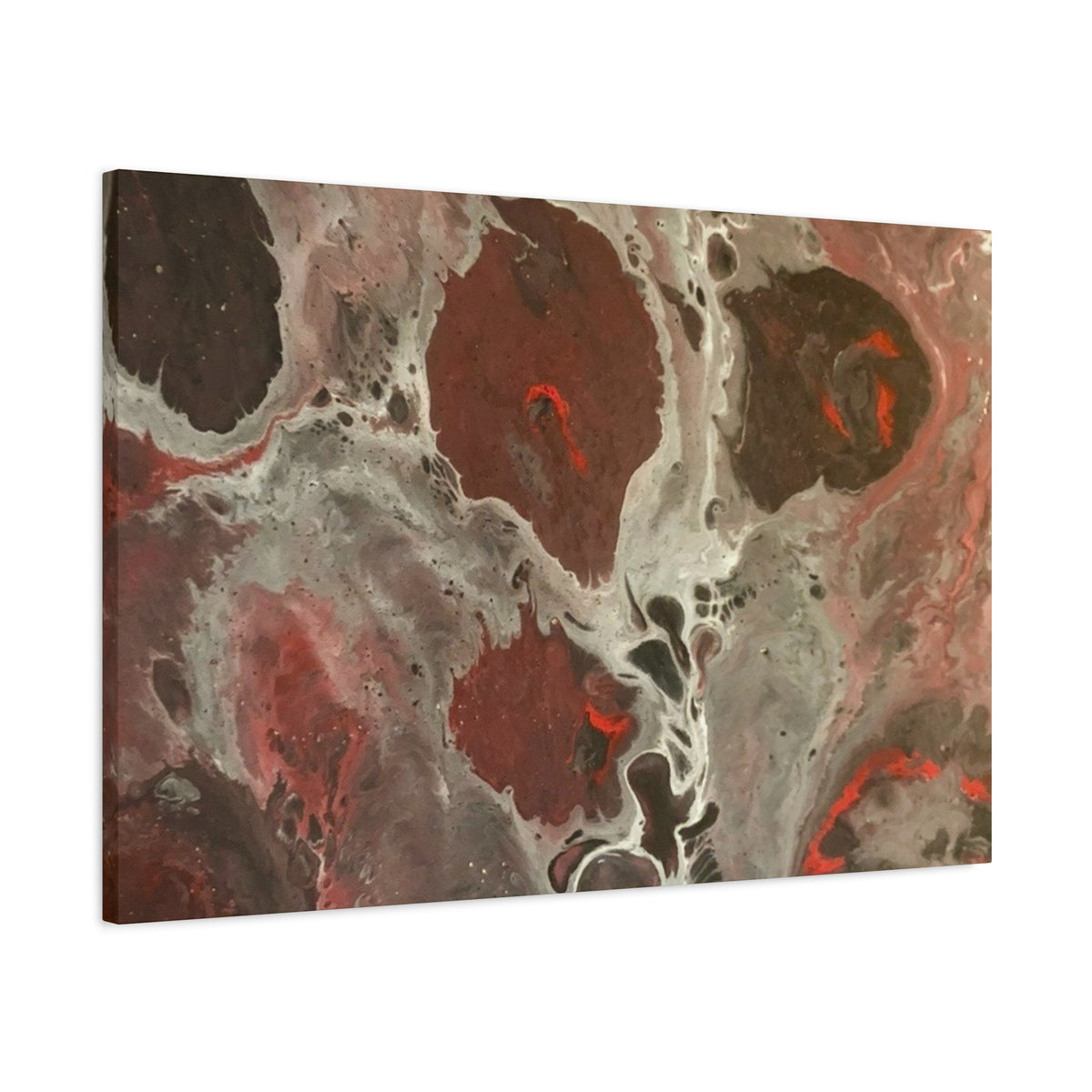 Ember Within | Higher Than The Ceiling Abstract Canvas Art