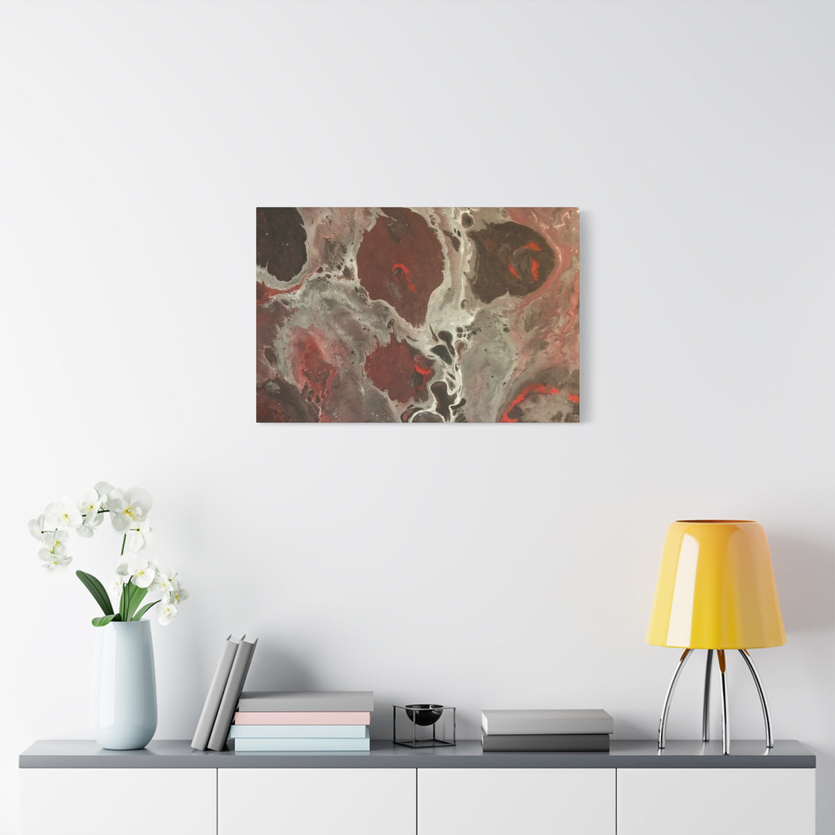 Ember Within | Higher Than The Ceiling Abstract Canvas Art