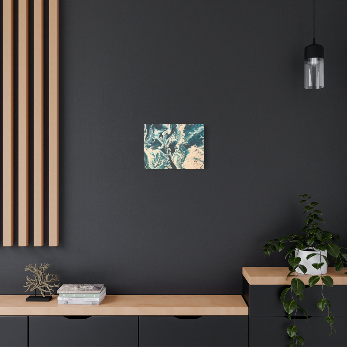 Frequency Shift | Higher Than The Ceiling Abstract Canvas Art