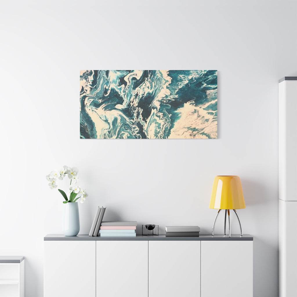 Frequency Shift | Higher Than The Ceiling Abstract Canvas Art