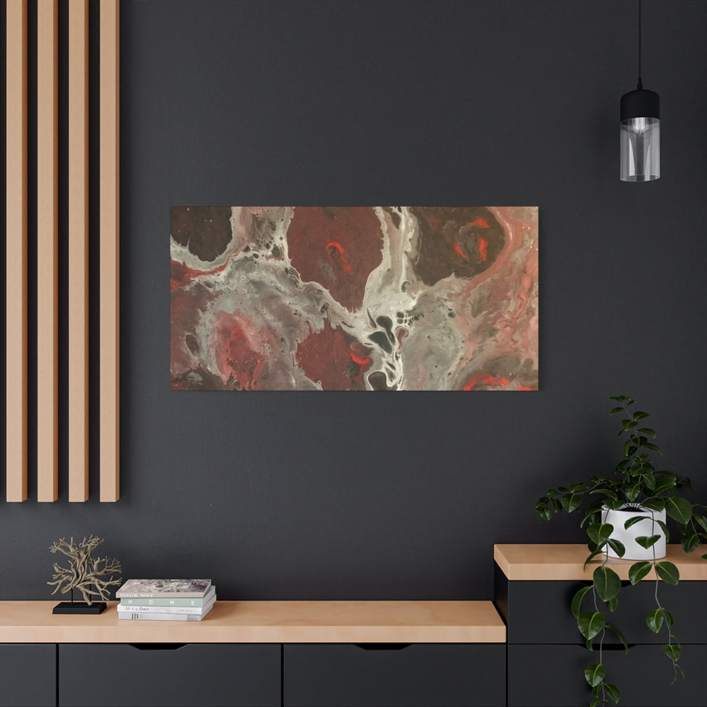 Ember Within | Higher Than The Ceiling Abstract Canvas Art