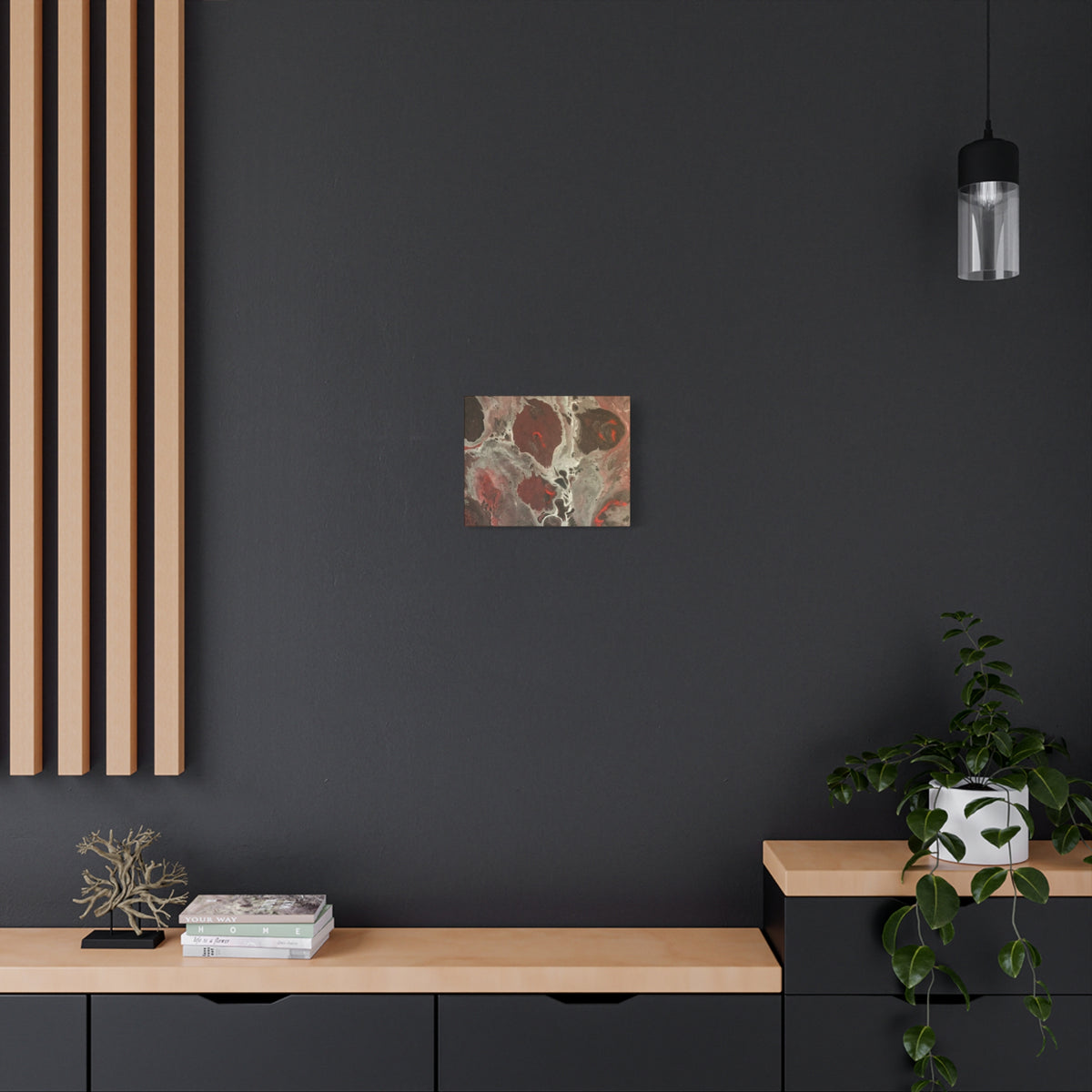 Ember Within | Higher Than The Ceiling Abstract Canvas Art